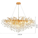 GobekUsa Crystal LED Ceiling Chandelier for Modern Luxury Decor