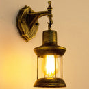 GobekUsa Industrial Glass Wall Lamp for Bar Cafe Bedroom Home Design