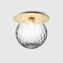 GobekUsa Glass Ball Ceiling Light Fixture for Bedroom Hallway Stairs - Aisel Home Lighting