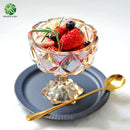 GobekUsa Goblet Ice Cream Cup Salad Wine Glass Tea Juice Milk Water Cup