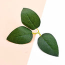 GobekUsa Artificial Rose Leaf Wedding Home Decor Silk Greenery Wreaths DIY Crafts
