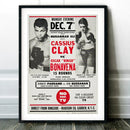GobekUsa Boxing Photo Print - Croke Park Fight Poster Wall Art - Dublin, 1972