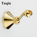 GobekUsa Brass Hand Held Shower Head Holder Bracket Wall Mount Hook