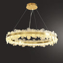 GobekUsa Golden Stainless Steel LED Designer Chandelier for Dining Room