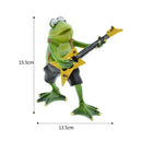 GobekUsa Frog Band Figurine: Modern Nordic Home Decor for Music Lovers