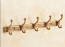 GobekUsa Antique Bronze Carved Robe Hook Towel Hanger for Bathroom and Kitchen