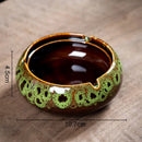 GobekUsa Glazed Porcelain Ashtray: Stylish Desk Decoration & Gift for Boyfriend