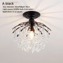 GobekUsa Crystal Ceiling Light: Luxury Modern Chandelier for Home Living Spaces