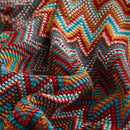 GobekUsa Geometric Aztec Baja Blanket - Boho Decor Sofa Cover & Throw