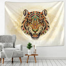 GobekUsa Animal Mandala Tapestry Wall Hanging Mat Beach Towel Blanket