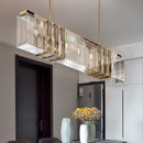 GobekUsa Crystal Chandelier: Elegant Nordic Hanging Lamp for Interior Decoration