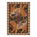 GobekUsa Double Tiger Bohemian Moroccan Rug Retro Decor for Living Room