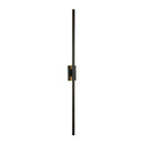 GobekUsa LED Metal Tube Wall Lamp Modern Black Gold Decor Sconce for Bedroom Foyer Bathroom