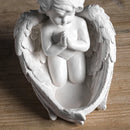 GobekUsa Angel Girl Resin Figurine for Modern Home Decor and Gift Giving