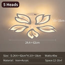 GobekUsa Geometric Acrylic LED Ceiling Chandelier for Modern Nordic Decor