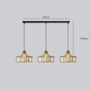 GobekUsa K9 Crystal Pendant Chandelier Modern Living Room Ceiling Lamp LED Hall Decor