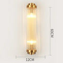 GobekUsa Crystal Wall Lamp for Modern Light Luxury Living Room, Bedroom, and Dining Area