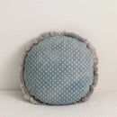 GobekUsa Denim Fringed Cushion Cover 45x45cm Square for Home Sofa Bed Decoration