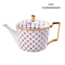GobekUsa Bone China Tea Pot: Elegant European Porcelain Coffee Pot for Tea Lovers.