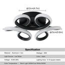 GobekUsa Acrylic LED Ceiling Light | Nordic Style | Surface Mounted Plafonniers