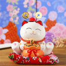 GobekUsa Ceramic Maneki Neko Piggy Bank: Creative Home Decor & Lucky Cat Business Gift