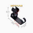 GobekUsa Black Aluminum Hand Shower Holder Wall Mount Bracket