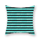 GobekUsa Green Geometric Pillowcase - Nordic Classic Design for Home Decor and Comfort