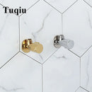 GobekUsa Brass Triangle Valve Gold Corner Bathroom Tap Water Control 1/2*1/2 Angle valves