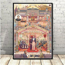 GobekUsa Grand Budapest Hotel Minimalist Wall Poster for Stylish Home Decor