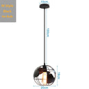 GobekUsa Black Industrial Pendant Light for Kitchen Island Bar Farmhouse Decor
