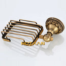 GobekUsa Antique Brass Bathroom Soap Basket Wall Mount Soap Dish Holder.
