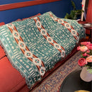 GobekUsa Bohemian Knit Throw Blanket