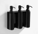 GobekUsa Black Stainless Steel Wall-Mounted Soap Dispenser
