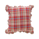 GobekUsa Cotton Coffee Black Yellow Green Cushion Cover 45x45cm Fringed Skirt Home Decor