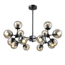 GobekUsa Glass Ball Pendant Lamp: Modern Industrial Loft Iron Luminaria Light