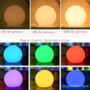 GobekUsa LED Ball Floor Lamp for Modern Home Decor in Living Room, Bedroom, or Outdoors