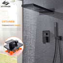 GobekUsa Brass Shower Faucet Set with Handshower and Mixer Valve