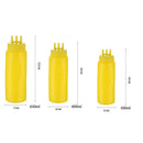 GobekUsa Condiment Squeeze Bottle Set for Sauces & Oils