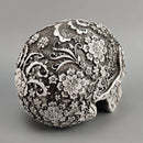 GobekUsa 20cm Carved Skull Figurine Halloween Home Decor Craft Sculpture Ornament