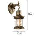 GobekUsa Industrial Glass Wall Lamp for Bar Cafe Bedroom Home Design