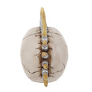 GobekUsa 15cm Resin Skull Head Bullet Handicraft Decor Statue Halloween Props