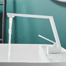 GobekUsa Black Single Handle Basin Faucet Modern Bathroom Mixer