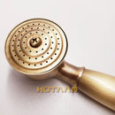 GobekUsa Brass Antique Handheld Shower Head - Luxury Bathroom Accessory