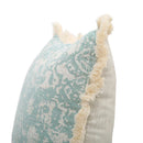 GobekUsa Green Tassel Pillow Cover 45x45cm/30x50cm Cotton Linen for Home Decor