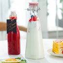 GobekUsa Glass Storage Bottle for Wine, Jam, Honey, Lemon & More