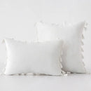 GobekUsa Boho Tassel Fringe Orange Pillow Covers Pack for Home Decor