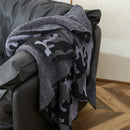 GobekUsa Camouflage Knitted Throw Blanket
