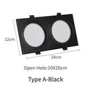 GobekUsa LED Panel Lamp: Ultra-thin Anti-Fog Recessed Ceiling Downlight for Bathroom, Corridor, Industrial Lighting