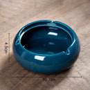 GobekUsa Glazed Porcelain Ashtray: Stylish Desk Decoration & Gift for Boyfriend