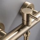 GobekUsa Hand Held Bidet Sprayer Kit with Hot and Cold Copper Valve for Luxury Bathroom